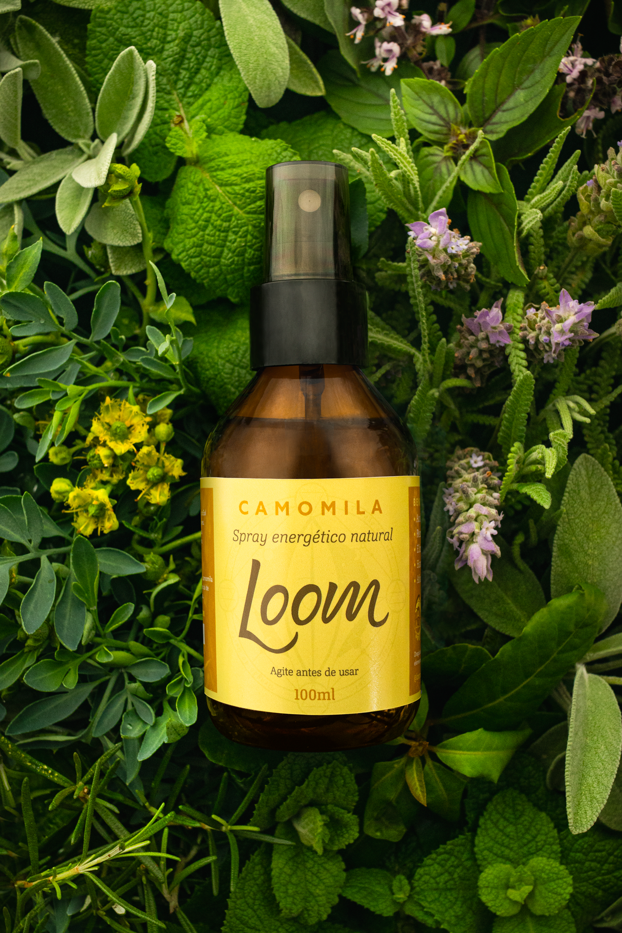Spray Energético Natural de Camomila